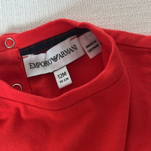 EMPORIO ARMANI BABY TEE 12M - Picture 3 of 3